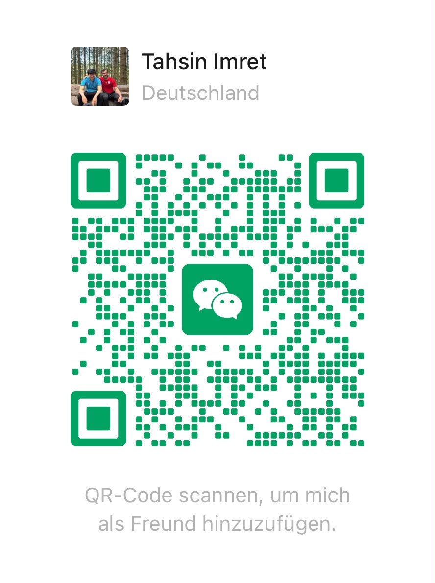 WeChat QR-Code von Sinoway Germany